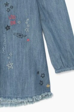IKKS Blue Denim Girls Dress -Deals New Girls Wear Store 1 blue denim dress c