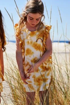 Munster Kids Above The Clouds Girls Dress -Deals New Girls Wear Store 1AboveO