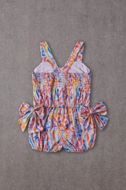 Nellystella Charlotte Playsuit - Oceanscape Blue Yonder -Deals New Girls Wear Store 1CHARLOTTEPLAYSUIT OCEANSCAPEBLUEYONDER BACK