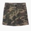 DL1961 Jenny Camo Jean Girls Skirt