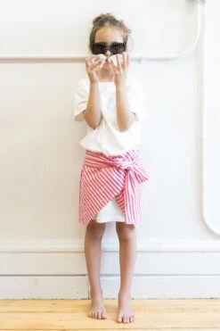 Vierra Rose Kennedy Wrap Tee Girls Dress (Size 2 Left)