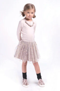 Imoga Samantha Girls Dress - Powder (Size 10 Left)