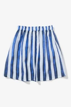 Munster Kids Blue Stripe Girls Skirt -Deals New Girls Wear Store 1 soul skirt