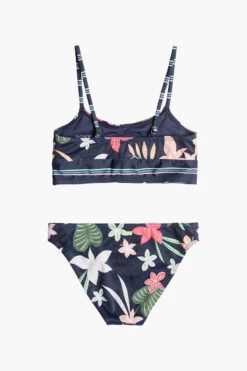 Kids Swimsuit Roxy Vacay Crop Set -Deals New Girls Wear Store 1bikinif