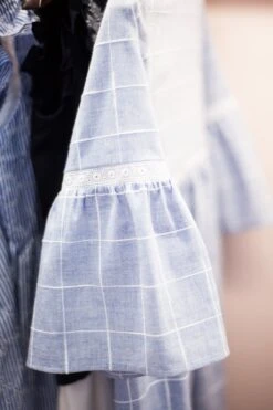 Tartine Et Chocolat Blue Riviera Girls Dress -Deals New Girls Wear Store 1bluecheckc