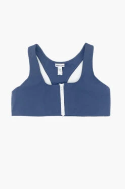 MISKA Paris Mix And Match Sport Girls Bikini Top - Navy