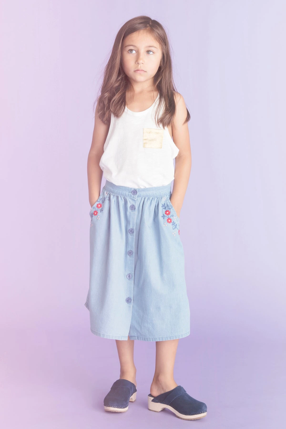 Louis Louise Bonnie Girls Skirt (Size 6 Left) 2 Louis Louise Bonnie Girls Skirt (Size 6 Left) - Image 2