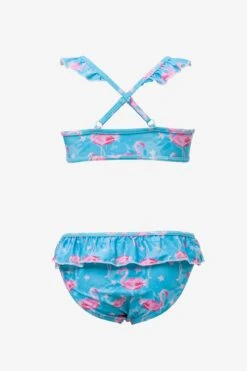 Snapper Rock Blue Flamingo Sports Girls Swim Set -Deals New Girls Wear Store 1flamingobikinib
