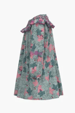 Girls Dress Peek Kids Smocked Collar -Deals New Girls Wear Store 1floraldressside