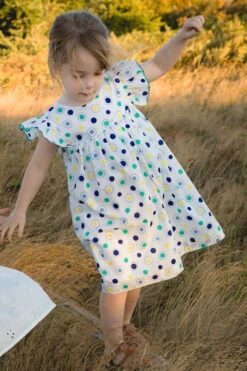 Girls Dress Beet World Hannah