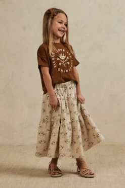 Girls Skirt Rylee + Cru Midi Koalas