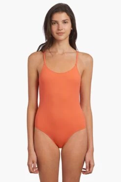 MISKA Paris Girls Swimsuit - Poppy Red -Deals New Girls Wear Store 1onepiecepoppyA