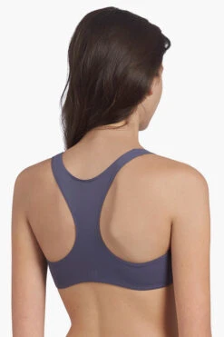 MISKA Paris Mix And Match Sport Girls Bikini Top - Navy -Deals New Girls Wear Store 1racerbacknavyD