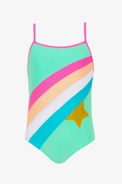 Sunuva Rainbow Star Girls Swimsuit (Size 2/3 Left)