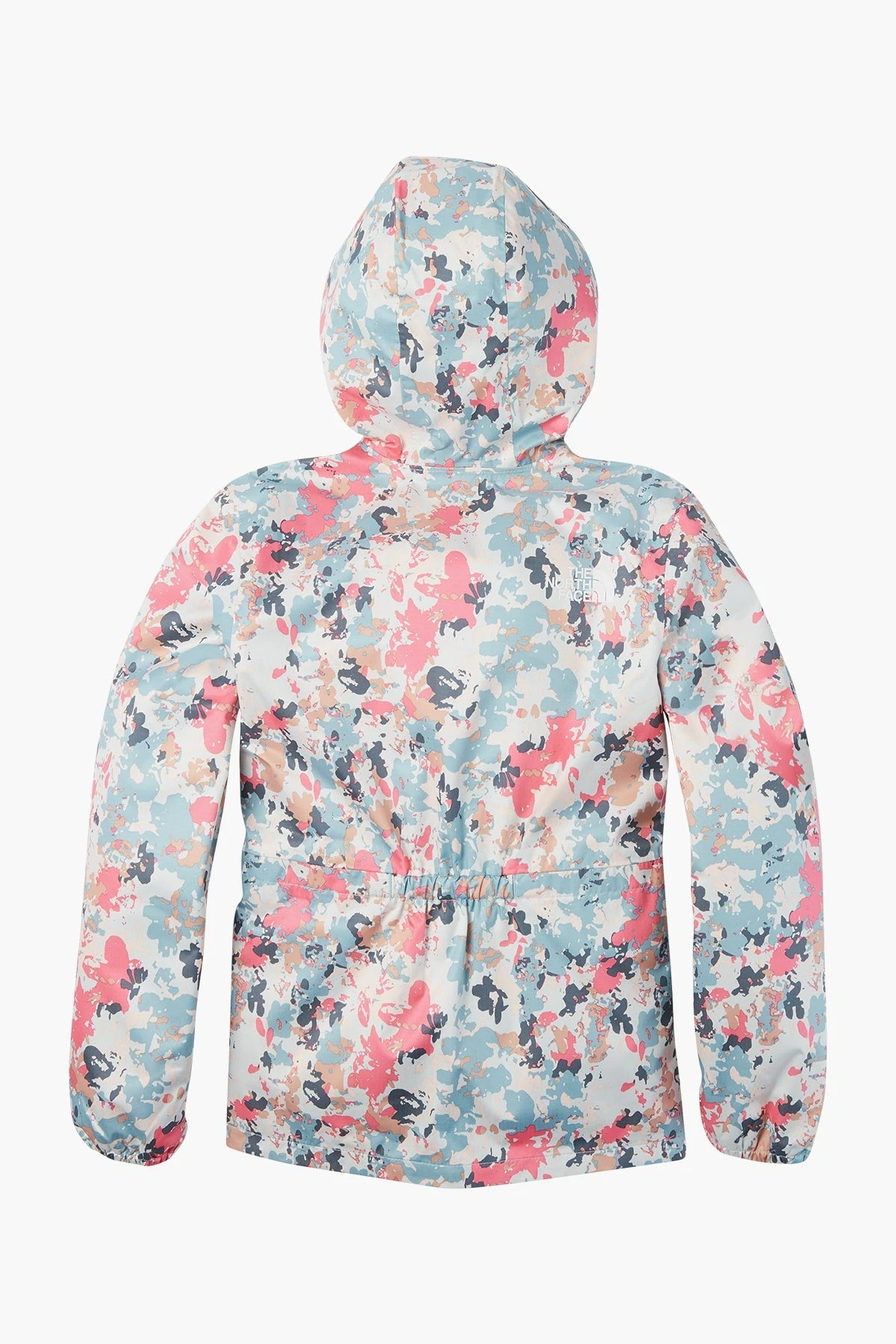 North Face Resolve Reflective Kids Rain Jacket - Tourmaline Floral Camo 6 North Face Resolve Reflective Kids Rain Jacket - Tourmaline Floral Camo - Image 6