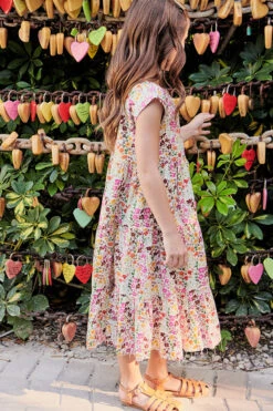 Girls Dress Pink Chicken Rue Floral -Deals New Girls Wear Store 1rueb c50828a1 47be 4265 9e00 1c8b57372be4