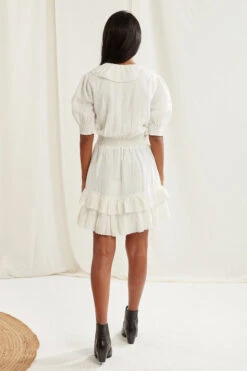 Les Coyotes De Paris Stevie Girls Dress -Deals New Girls Wear Store 1steview white b