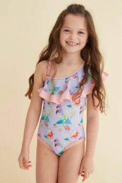 Velveteen Lydia Girls Swimsuit (Size 12 Left)