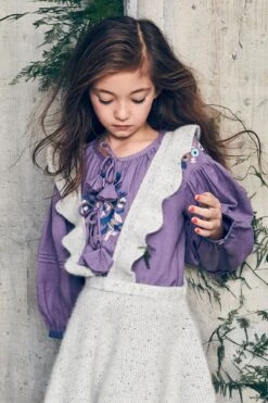 Nellystella Ivy Girls Dress - Heather Grey -Deals New Girls Wear Store 20180228 nellystella2094 c 3dee0c02 ab31 42df 965b 3bd6c6503b67