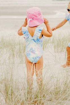 Snapper Rock Sky Dye Ruffle Shoulder Swimsuit -Deals New Girls Wear Store G11052 7