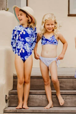 Snapper Rock Mango Tango Sustainable Long Sleeve Swimsuit -Deals New Girls Wear Store G60021L 5
