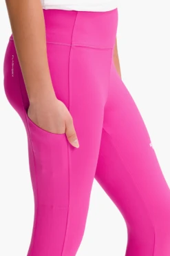 North Face Never Stop Girls Legging - Pink -Deals New Girls Wear Store NF0A5J44 A3M alt1copy