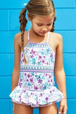 Seafolly Apron Girls Swimsuit (Size 3 Left)