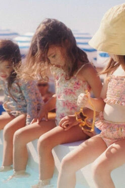 Girls Swimsuit Louise Misha Audrey -Deals New Girls Wear Store audrey girls swimsuit 4 raspberry flowers