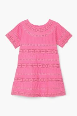Hatley Boho Lace Girls Dress (Size 2 Left) -Deals New Girls Wear Store boho lace girls dress 1 bubble gum pink