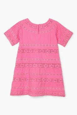 Hatley Boho Lace Girls Dress (Size 2 Left) -Deals New Girls Wear Store boho lace girls dress 2 bubble gum pink
