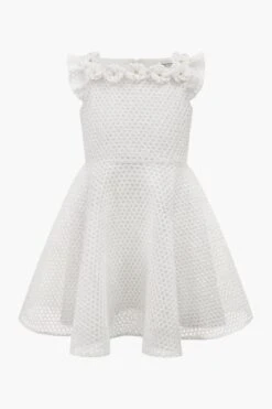 David Charles Daisy Girls Dress 6 David Charles Daisy Girls Dress -Deals New Girls Wear Store daisy girls dress 4 white