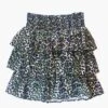 Les Coyotes De Paris Esther Leopard Girls Skirt