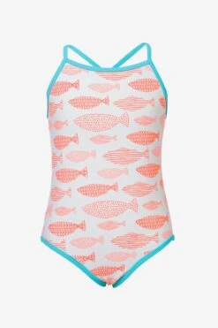 Tropical Fish Girls Swimsuit (Size 3 Left)