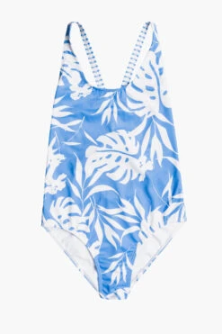 Girls Swimsuit Roxy Flowers Regatta
