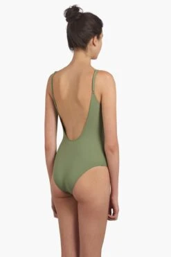 MISKA Paris Girls Swimsuit - Safari Green 5 MISKA Paris Girls Swimsuit - Safari Green -Deals New Girls Wear Store girls swimsuit safari green 2 safari green