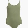 MISKA Paris Girls Swimsuit - Safari Green