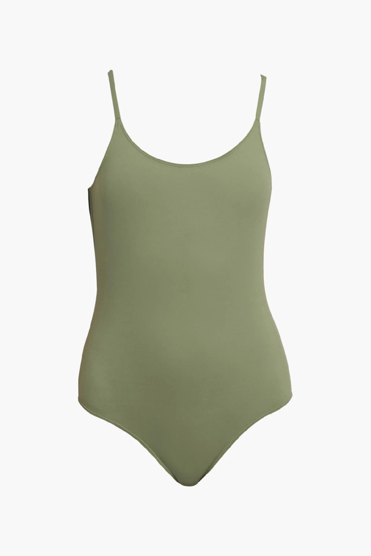 MISKA Paris Girls Swimsuit - Safari Green 1 MISKA Paris Girls Swimsuit - Safari Green