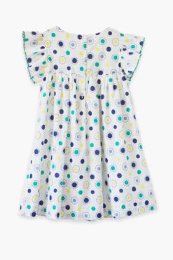 Girls Dress Beet World Hannah -Deals New Girls Wear Store hannah 1 blue dot