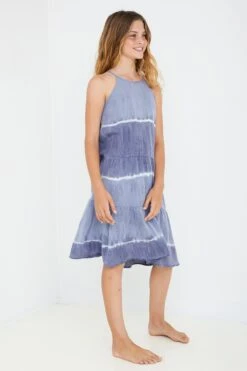 Girls Dress Bella Dahl Indigo Tiered -Deals New Girls Wear Store indigo tiered girls dress 2 indigo
