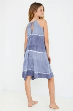 Girls Dress Bella Dahl Indigo Tiered -Deals New Girls Wear Store indigo tiered girls dress 4 indigo