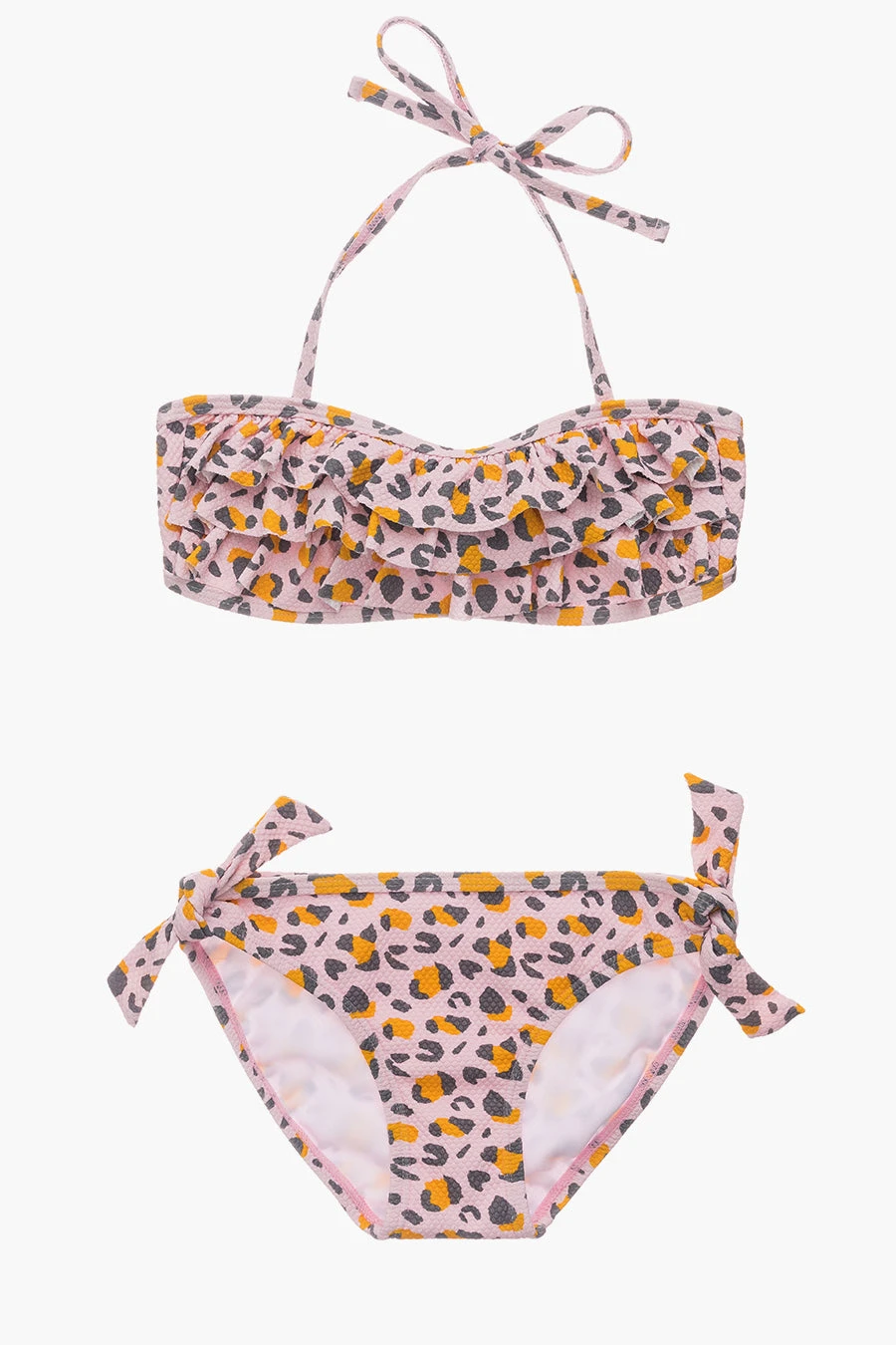 Girls Swimsuit Snapper Rock Leopard Love Bandeau 2 Girls Swimsuit Snapper Rock Leopard Love Bandeau - Image 2