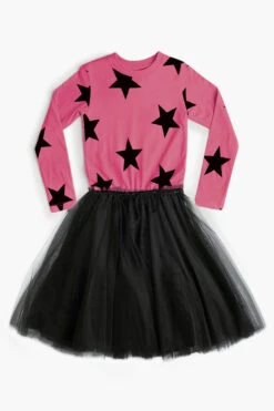 Girls Dress Nununu Magic Star Tulle (Size 10/11 Left) 5 Girls Dress Nununu Magic Star Tulle (Size 10/11 Left) -Deals New Girls Wear Store magic star tulle girls dress 3 hot pink