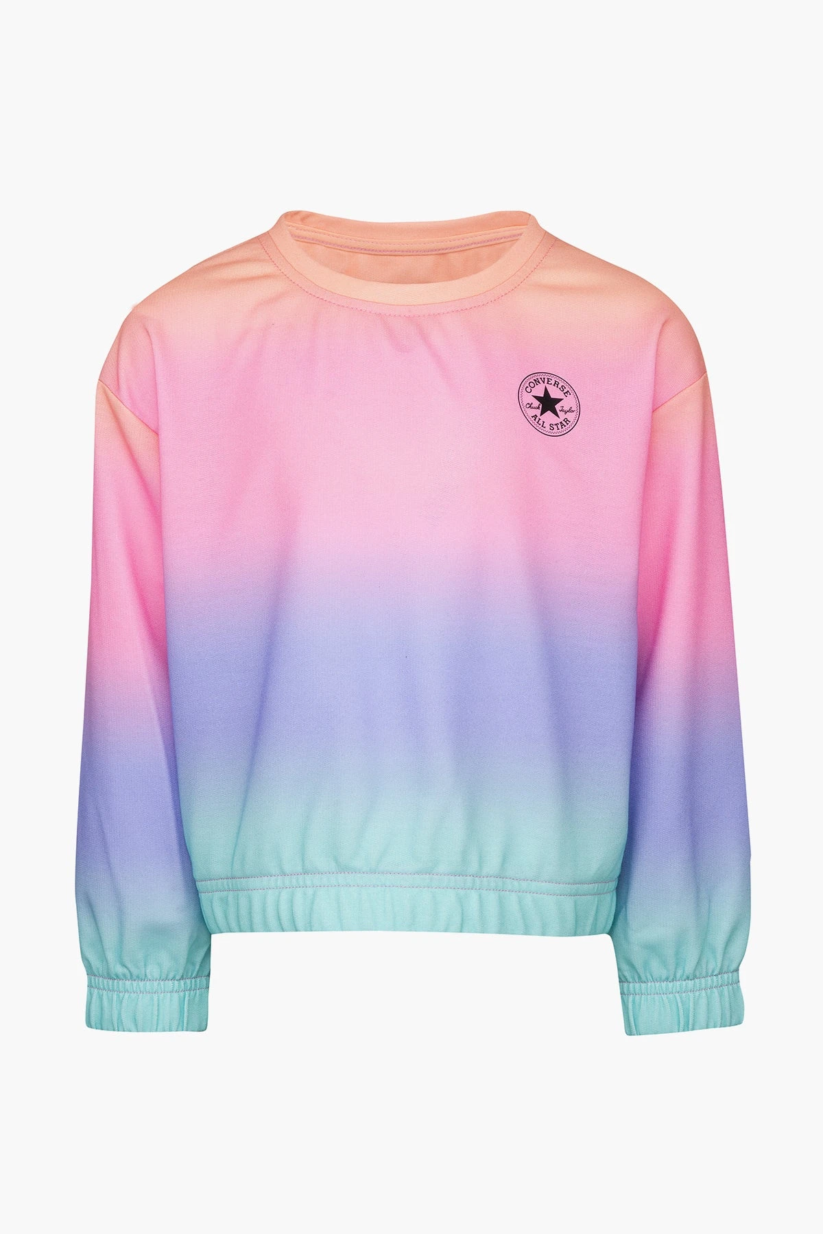 Converse Ombre Boxy Gym Cut Girls Shirt 2 Converse Ombre Boxy Gym Cut Girls Shirt - Image 2