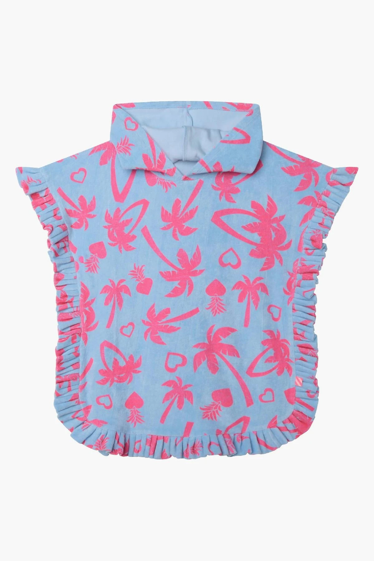 Girls Billieblush Palm Tree Beach Cover-Up 2 Girls Billieblush Palm Tree Beach Cover-Up - Image 2