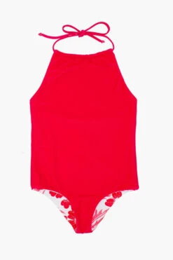 Kids Swimsuit Feather 4 Arrow Riviera - Blossom -Deals New Girls Wear Store riviera reversible one piece 2 barbados blossom