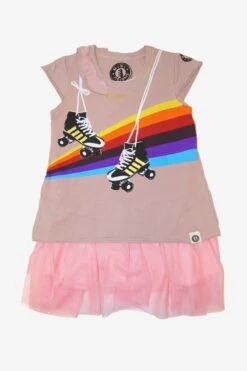 Mini Shatsu Roller Skate Tutu Girls Dress (Size 2 Left)