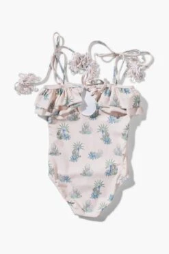 Munster Kids Sahara One Piece Girls Swimsuit -Deals New Girls Wear Store sahara girls one piece swimsuit 3 desert flower