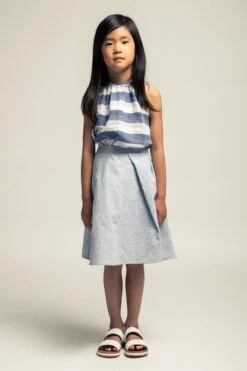 Noch Mini Mixed Stripe Girls Skirt