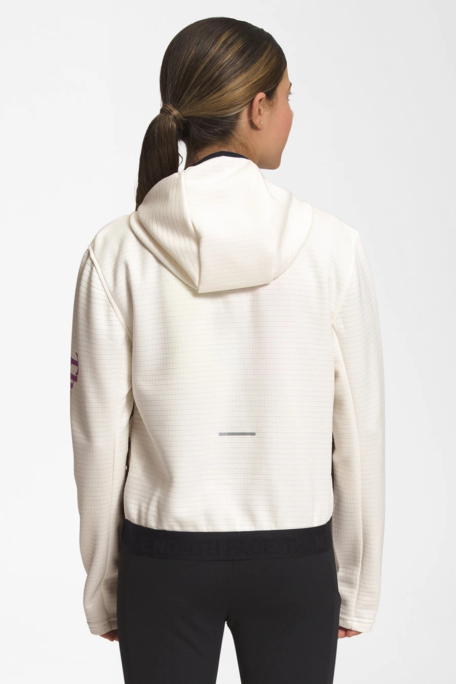 Girls Sports Hoodie North Face Gardenia White 3 Girls Sports Hoodie North Face Gardenia White - Image 3