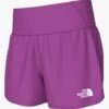 Girls Shorts North Face Sports Purple Cactus
